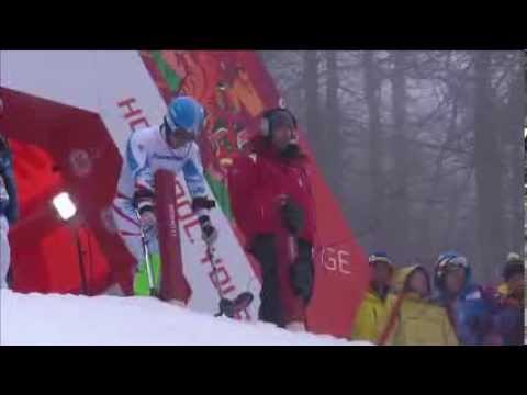 Thomas Grochar (1st run) | Men's super combined standing | Alpine skiing | Sochi 2014 Paralympics