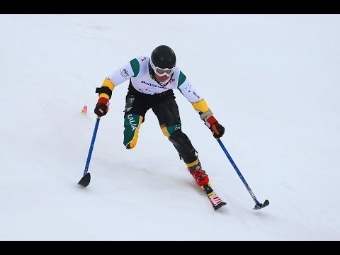 Toby Kane (1st run) | Men's super combined standing | Alpine skiing | Sochi 2014 Paralympics