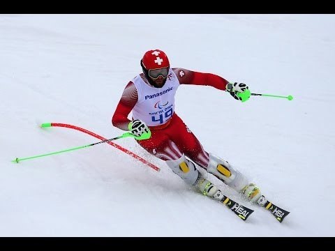 Michael Bruegger (1st run) | Men's super combined standing | Alpine skiing | Sochi 2014 Paralympics