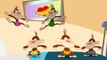 5 мало обезьяны прыжки на в кровать Дети питомник рифма песни