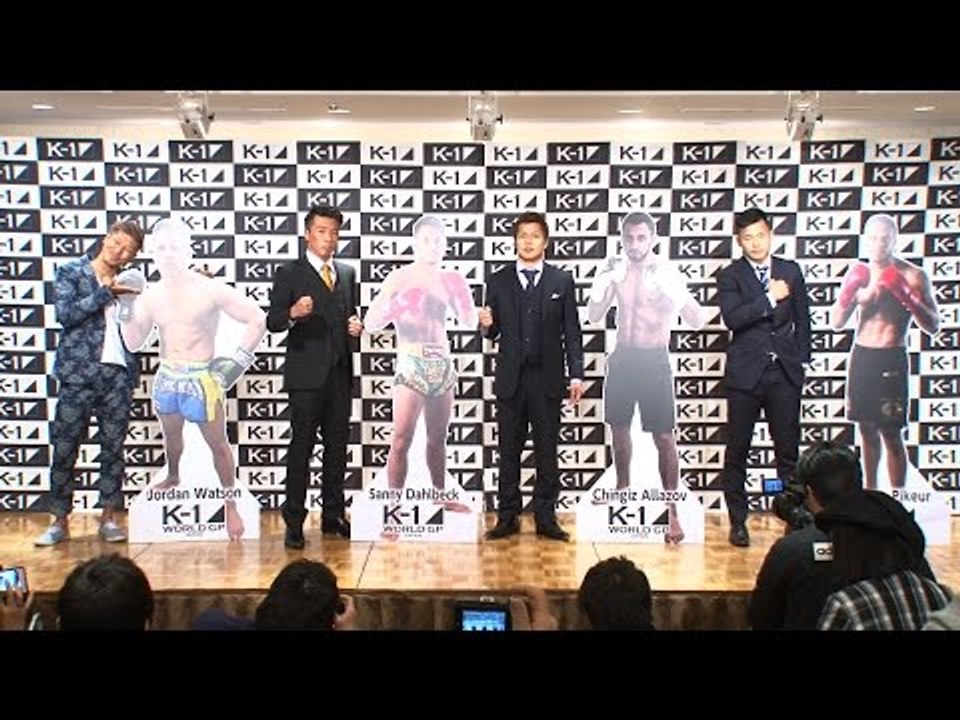 「K-1 WORLD GP」6.18（日）さいたま　城戸・廣野・中島・日菜太が“強すぎる”海外勢に立ち向かう！/K-1 Press Conference