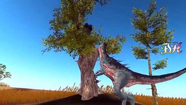 3D Dinosaurs Cartoons Finger Family Rhymes Collection for Children | Animals Cartoons Coll