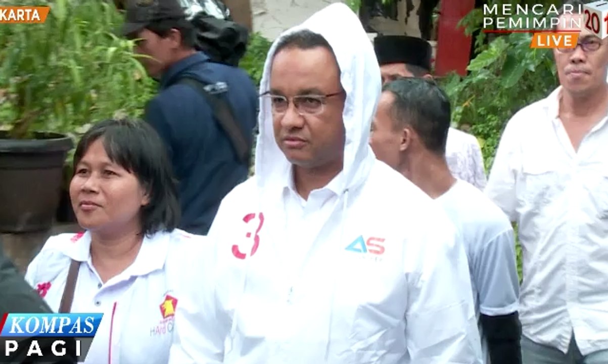 Anies Baswedan Sosialisasi Kampanye di Jaksel