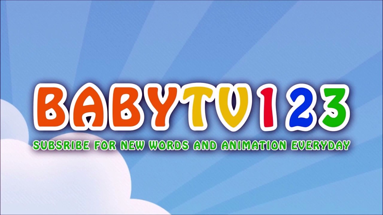 BabyTv123 Little Dinosaur! Vocabularies Rhymes for Learning English: Shapes, Cars, Colors