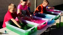 Gelli Baff Toy Slime Challenge & Huge Slime Fight - GROSS BOOGERS!