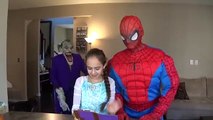 FROZEN ELSA VS JOKER VS SPIDERMAN VS VENOM!! ELSA IS KIDNAPPED. REAL LIFE SUPERHEROES FUN MOVIE =)