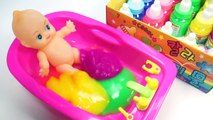 Baby Doll Bathtime Clay Slime Surprise Inside Out Mickey MLP RainbowLearning