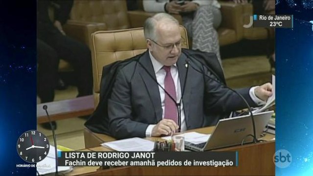 Lista de Janot: Fachin deve receber nesta terça pedidos de investigação