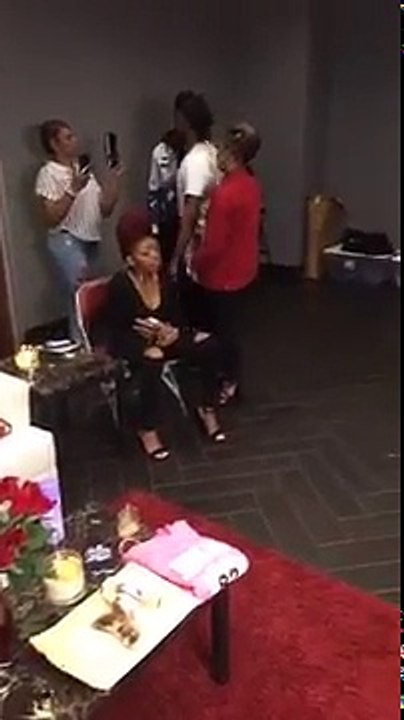 Fantasia's Crew Surprise Her With A Performance From The Walls Group #Worship