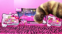 Peppa Pig & Hello Kitty Toys Hello Kitty Toys ❤ Dance Party Limo DisneyCarToys Toys w/ Zoe