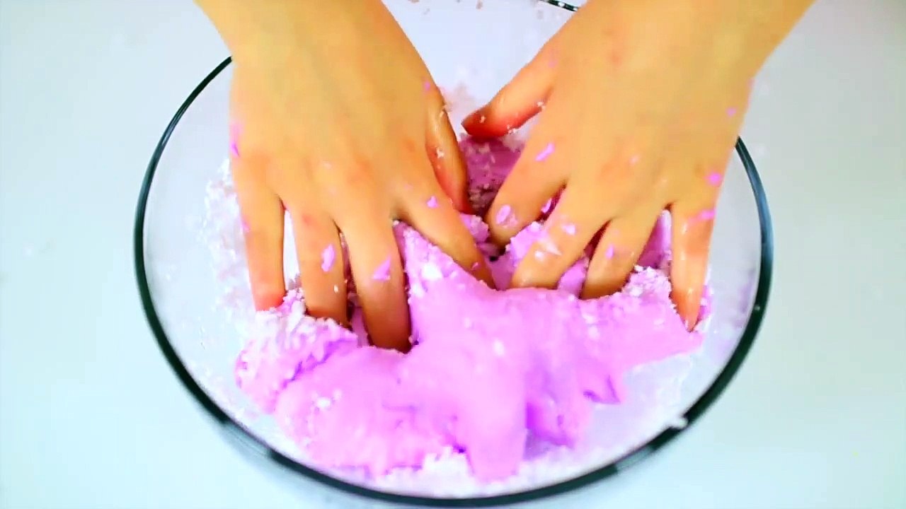 FLUFFY  SLIME FROM STYROFOAM CUP
