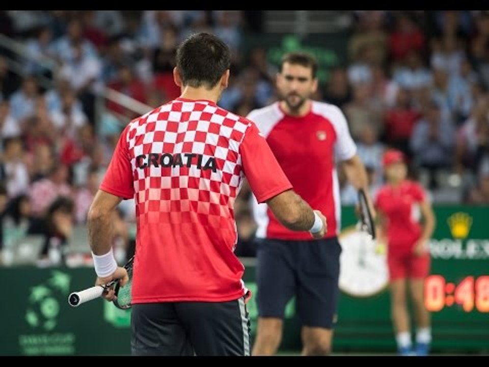 Highlights: Cilic/Dodig (CRO) v Del Potro/Mayer (ARG)