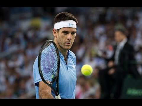 Del Potro's stunning 'tweener lob in Davis Cup Final