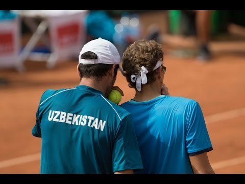 Highlights: Farrukh Dustov/Denis Istomin (UZB) v Adrien Bossel/Henri Laaksonen (SUI)