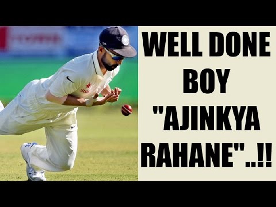 Rahane did well after replacing Virat Kohli as captain, hails fielding coach | Oneindia News