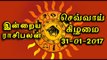 ராசிபலன் 31Jan 2017| Astrology 31Jan 2017  Rasi Palan- Oneindia Tamil