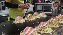 The best Japanese food | Okonomiyaki - Hiroshima - Japan