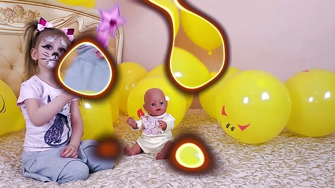 Bad Baby ГИГАНТСКИЙ ШАР Напал на Детей и Съел : Giant Balloon ATTACKS Kids