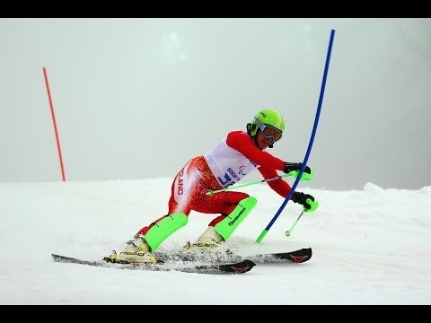 Maciej Krezel (1st run) | Men's super combined visually impaired | Alpine skiing | Sochi 2014