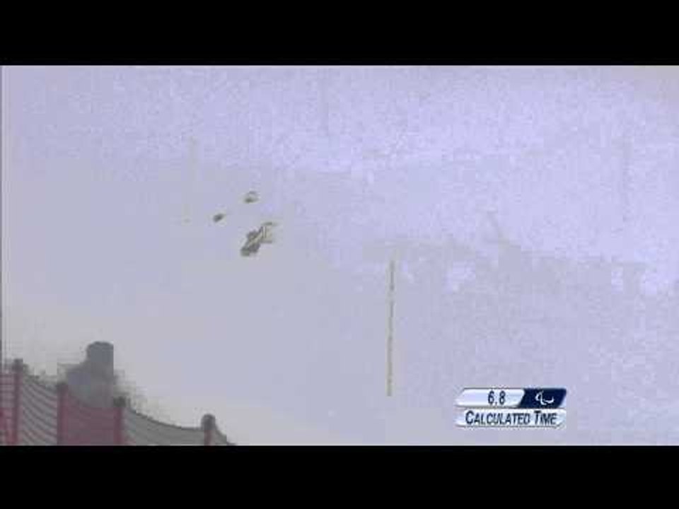 Ivan Frantsev (1st run) | Men's super combined visually impaired | Alpine skiing | Sochi 2014