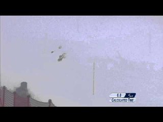 Ivan Frantsev (1st run) | Men's super combined visually impaired | Alpine skiing | Sochi 2014
