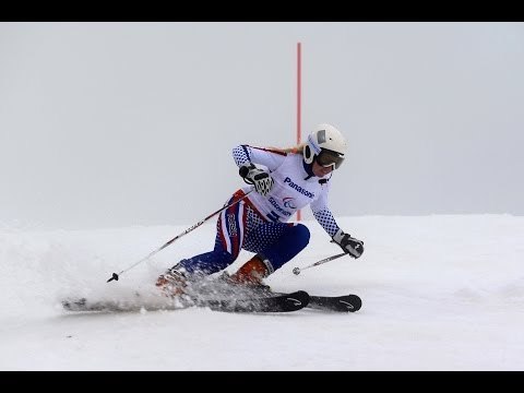 Aleksandra Frantceva (1st run) | Women's super combined visually impaired | Alpine skiing | Sochi