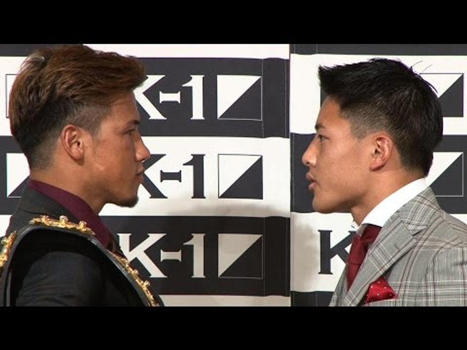 2.25代々木 スーパー・フェザー級タイトルマッチ 王者・卜部弘嵩VS挑戦者・大雅が決定/K-1 WORLD GP Press Conference