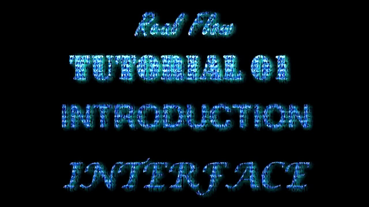 [REAL FLOW] - INTRODUCTION & USER INTERFACE ENGLISH LECTURE 01 FREE