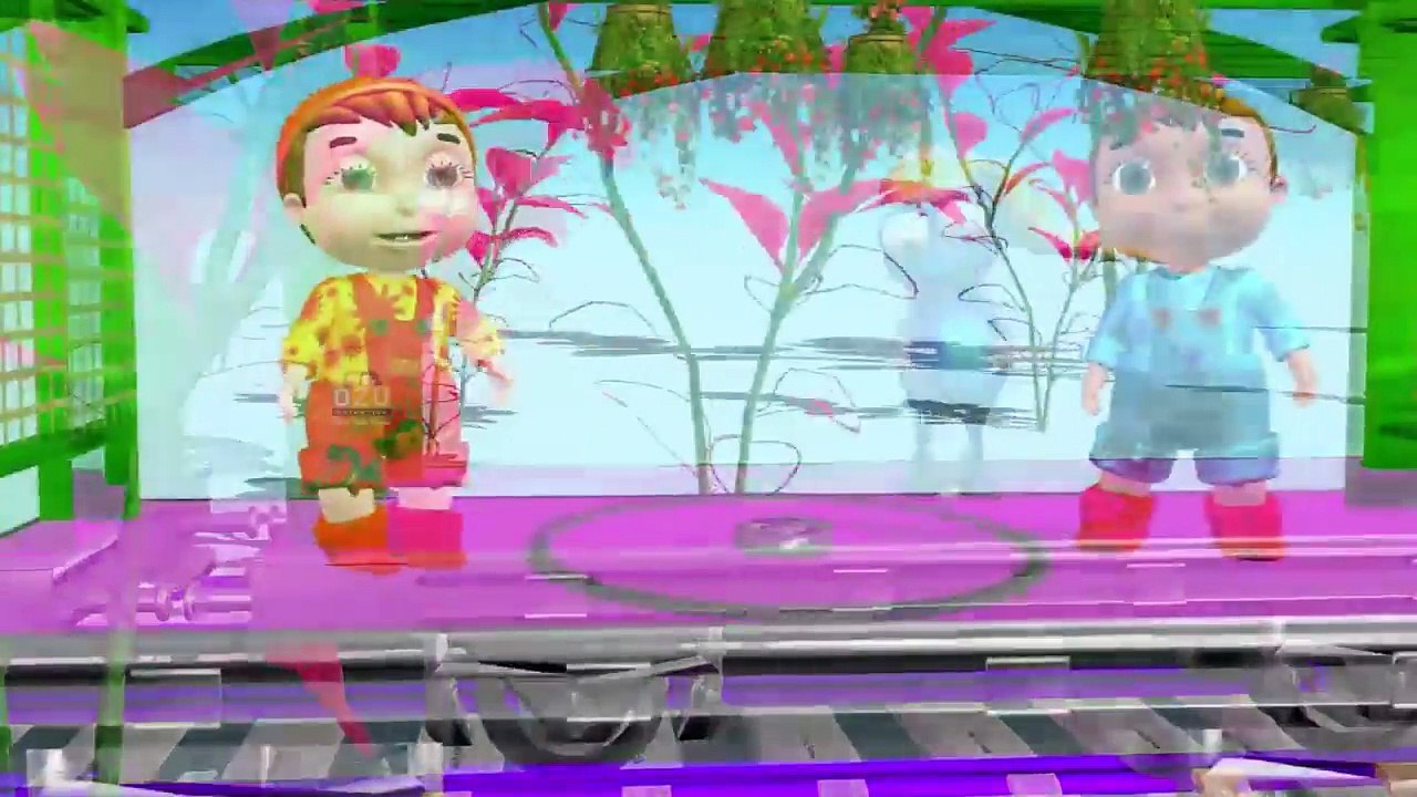 Dancing ABC Rhyme For Children || Ozu Animal Finger Family Rhymes ||