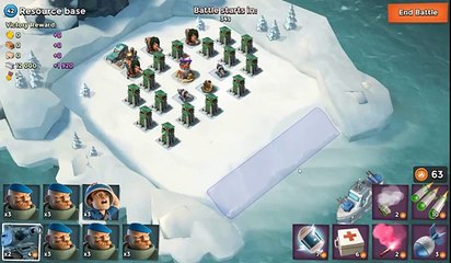 Boom Beach - How To Beat High-Level Resource Bases! | ClashBerry Guides
