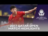 2017 Qatar Open Highlights: Ma Long vs Chuang Chih-Yuan (1/2)