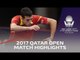 2017 Qatar Open Highlights: Fan Zhendong vs Alvaro Robles (R16)