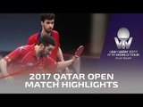 2017 Qatar Open Highlights: Fan Zhendong/Liang Jingkun vs Tristan Flore/E.Lebesson (1/4)