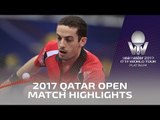 2017 Qatar Open Highlights: Ma Long vs Marcos Freitas (1/4)
