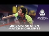 2017 Qatar Open Highlights: Xu Xin vs Fang Bo (R16)