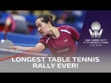 Longest Table Tennis Rally Ever!