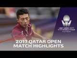 2017 Qatar Open Highlights: Ma Long vs Li Ping (R16)