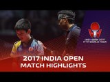 2017 India Open Highlights: Achanta Sharath Kamal vs Tomokazu Harimoto (1/2)