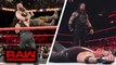 Roman Reigns vs Braun Strowman & Undertaker Returns Full Match - WWE Raw 20 March 2017