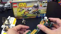 Lego Star Wars Rebels 75090 Ezras Speeder Bike Speed Build Review