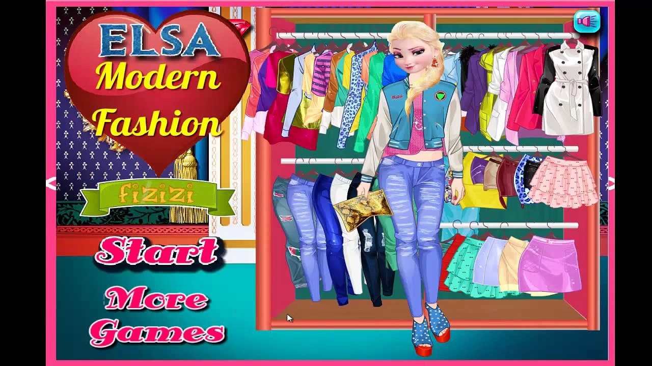 Disney Frozen Games - Elsa Modern Fashion – Best Disney Princess Games For Girls And Kids