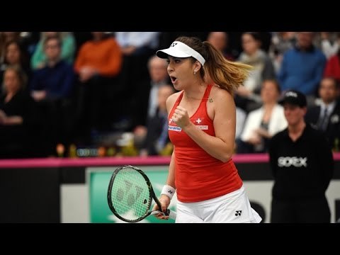 Highlights: Andrea Petkovic (GER) v Belinda Bencic (SUI)