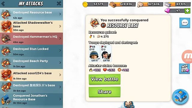 MAXING MACHINE GUN + MEDKIT! | Boom Beach | SPENDING RESOURCES