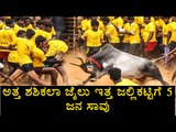 Five Lives Lost  In Tamil Nadu For Jallikattu | Oneindia Kannada