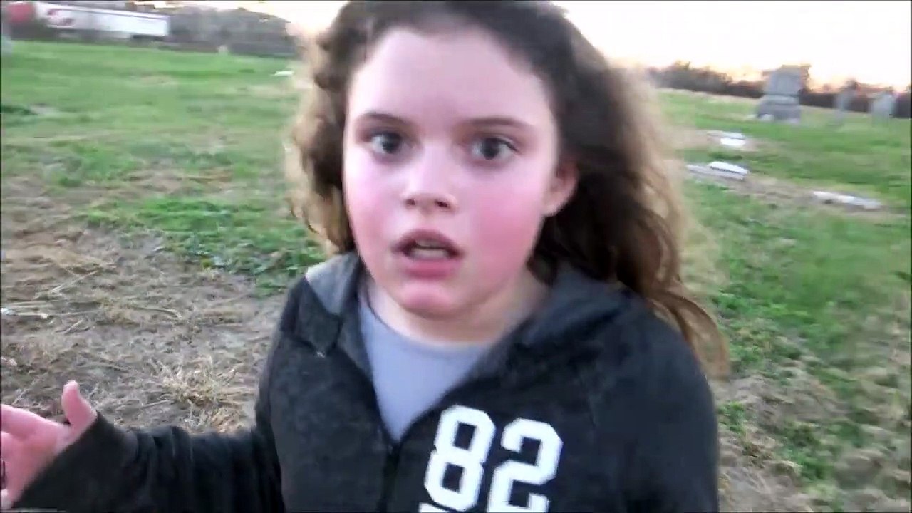 Witch Attacks Annabelle in Cemetery Victoria & Freak