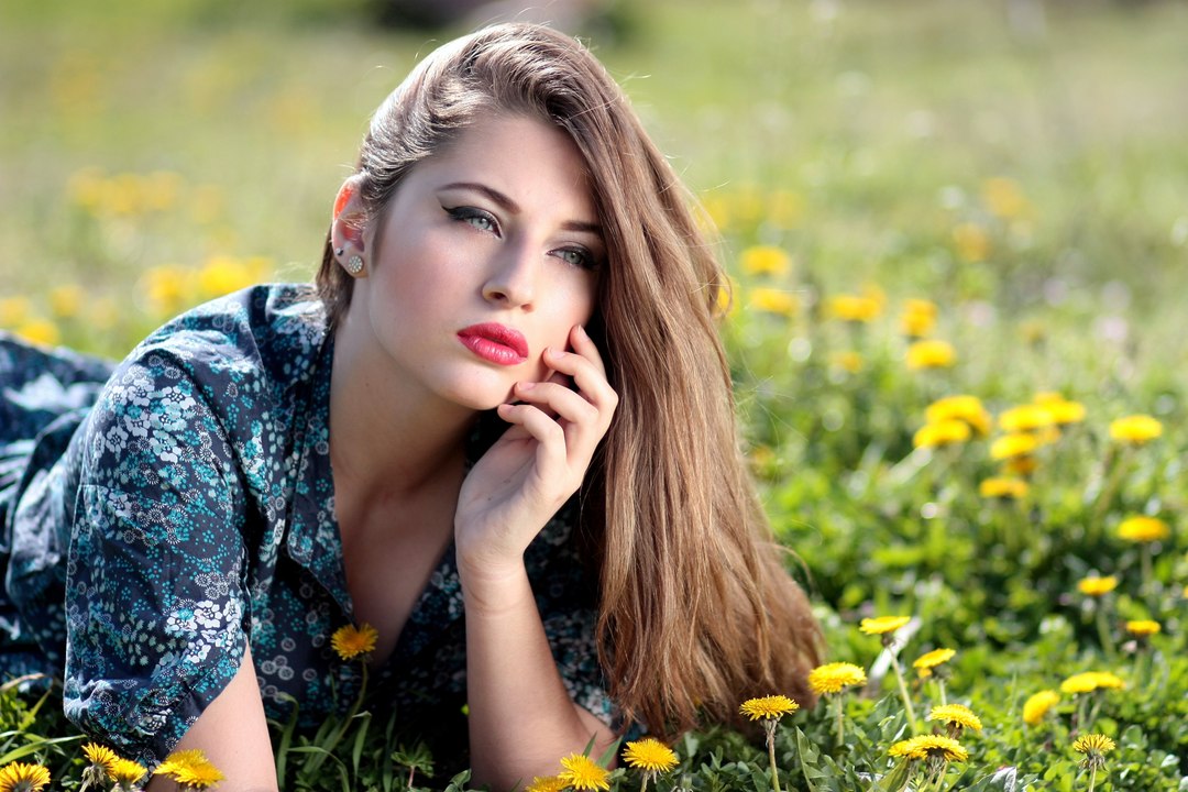 cute girl is singing song with beautiful style and voice