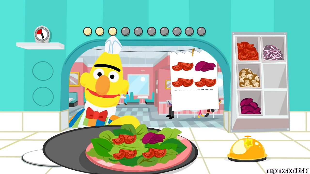 Sesame Street Super Salad Diner with Ernie and Bert