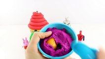 Play-Doh Superhero Cupcakes Finger Family Nursey Rhyme