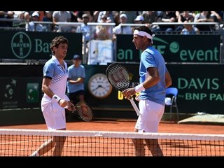 Highlights: Fognini/Lorenzi (ITA) v Del Potro/Pella