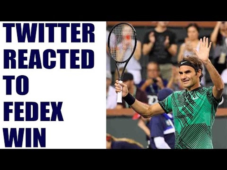 Roger Federer wins over Rafal Nadal; Here's twitter reaction | Oneindia News